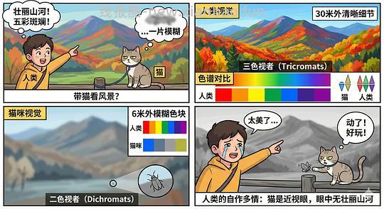 讨论/【科普】猫眼里看到的世界和猫并不想看的世界💁🏻请停止幻想，猫不需要这些 - 线报酷