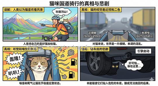 讨论/【科普】猫眼里看到的世界和猫并不想看的世界💁🏻请停止幻想，猫不需要这些 - 线报酷