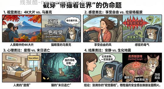 讨论/【科普】猫眼里看到的世界和猫并不想看的世界💁🏻请停止幻想，猫不需要这些 - 线报酷