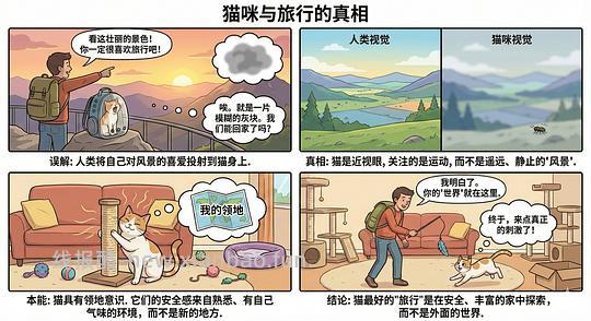 讨论/【科普】养猫科普漫画，不定期更新中（2.10 更新封窗、新手养猫误区科普） - 线报酷