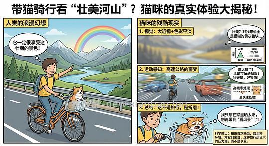 讨论/【科普】养猫科普漫画，不定期更新中（2.10 更新封窗、新手养猫误区科普） - 线报酷
