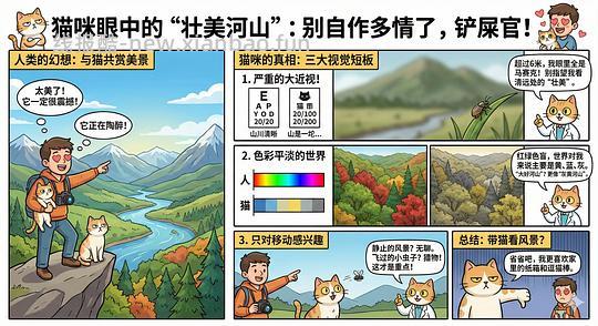 讨论/【科普】养猫科普漫画，不定期更新中（2.10 更新封窗、新手养猫误区科普） - 线报酷