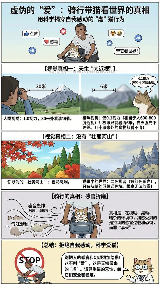 讨论/【科普】猫眼里看到的世界和猫并不想看的世界💁🏻请停止幻想，猫不需要这些 - 线报酷