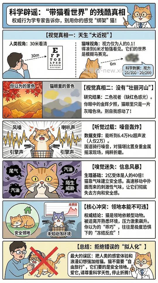 讨论/【科普】猫眼里看到的世界和猫并不想看的世界💁🏻请停止幻想，猫不需要这些 - 线报酷