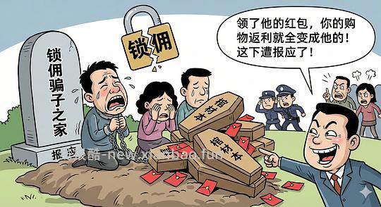 讨论/【科普】618必看！锁佣、锁佣红包、锁佣诈骗科普漫画！ - 线报酷