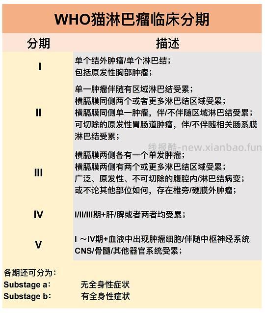 【科普】[养猫笔记08] 猫淋巴瘤（Feline Lymphoma）概述（1） - 线报酷