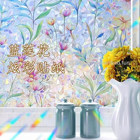 反薅花卉玻璃窗贴 老生效更新了 - 线报酷 反薅花卉玻璃窗贴 老生效更新了 - 线报酷