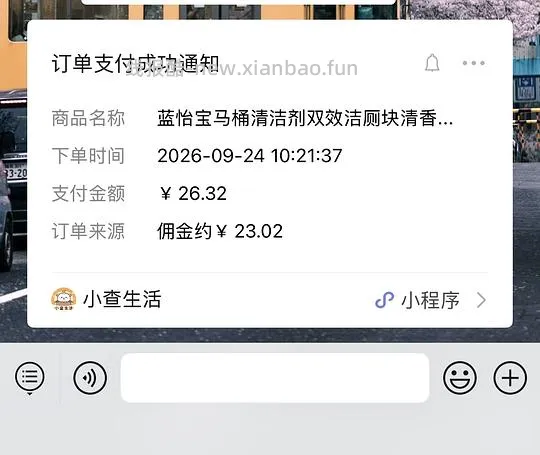 刷券 蓝怡宝马桶洁厕块蓝泡泡，3.3 40个 - 线报酷