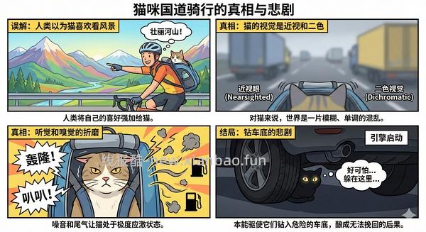 讨论/【科普】猫眼里看到的世界和猫并不想看的世界💁🏻请停止幻想，猫不需要这些 - 线报酷