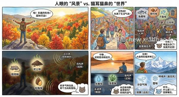 讨论/【科普】猫眼里看到的世界和猫并不想看的世界💁🏻请停止幻想，猫不需要这些 - 线报酷