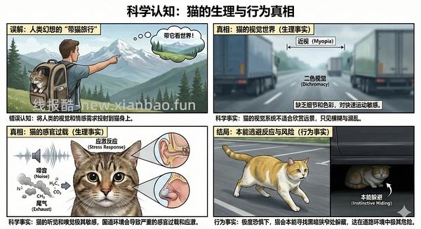 讨论/【科普】猫眼里看到的世界和猫并不想看的世界💁🏻请停止幻想，猫不需要这些 - 线报酷