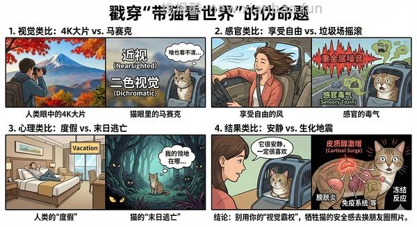 讨论/【科普】猫眼里看到的世界和猫并不想看的世界💁🏻请停止幻想，猫不需要这些 - 线报酷
