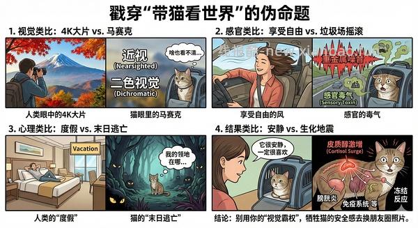讨论/【科普】猫眼里看到的世界和猫并不想看的世界💁🏻请停止幻想，猫不需要这些 - 线报酷