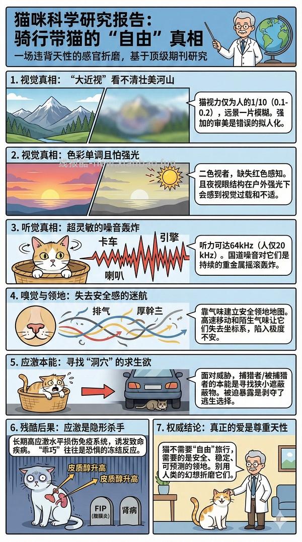 讨论/【科普】猫眼里看到的世界和猫并不想看的世界💁🏻请停止幻想，猫不需要这些 - 线报酷