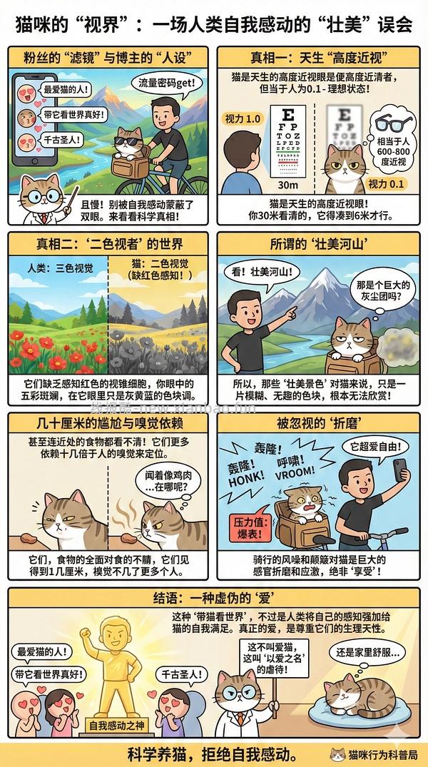 讨论/【科普】猫眼里看到的世界和猫并不想看的世界💁🏻请停止幻想，猫不需要这些 - 线报酷