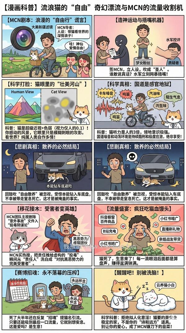 讨论/【科普】猫眼里看到的世界和猫并不想看的世界💁🏻请停止幻想，猫不需要这些 - 线报酷