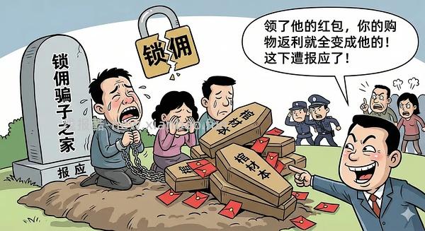 讨论/【科普】618必看！锁佣、锁佣红包、锁佣诈骗科普漫画！ - 线报酷